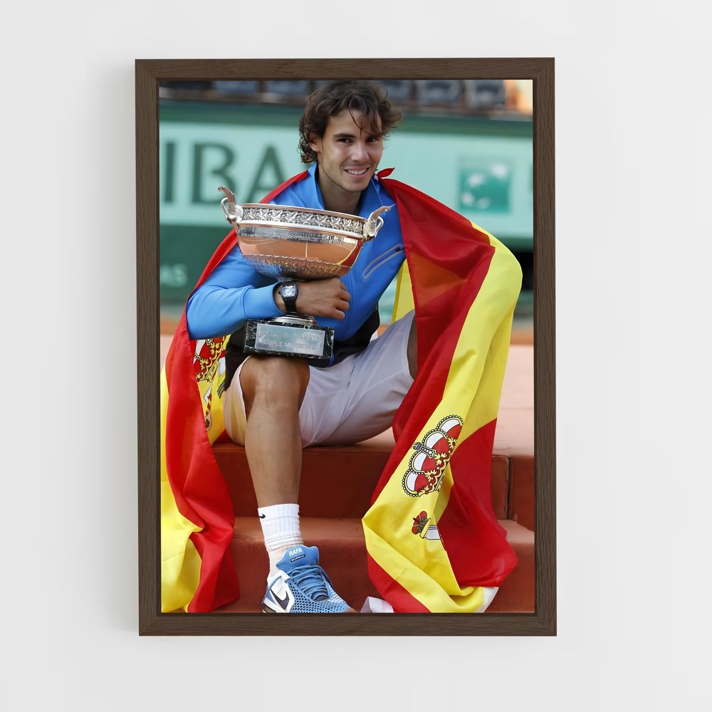 Poster La Paix du Champion – affiche Tennis (vue 5)